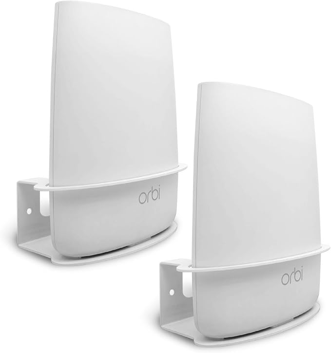 ALLICAVER Wall Mount Holder for Orbi 2 Pack Compatible Wall Bracket Netgear by ALLICAVER