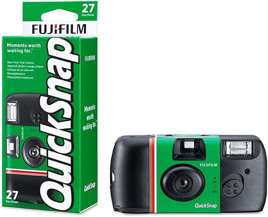 Fujifilm QuickSnap Flash 400 One-Time-Use Camera by FUJIFILM