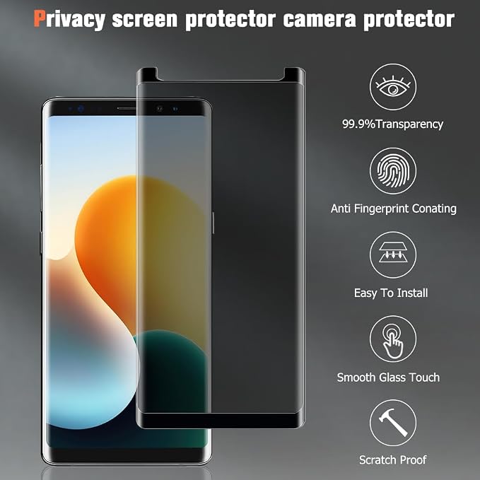 4 Pack Privacy Screen Protector - Image 3