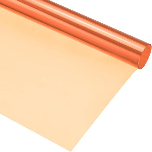 MECCANIXITY Lighting Gel Filter 39.4x39.4 Inch Orange 85C Color Correction Sheet by MECCANIXITY