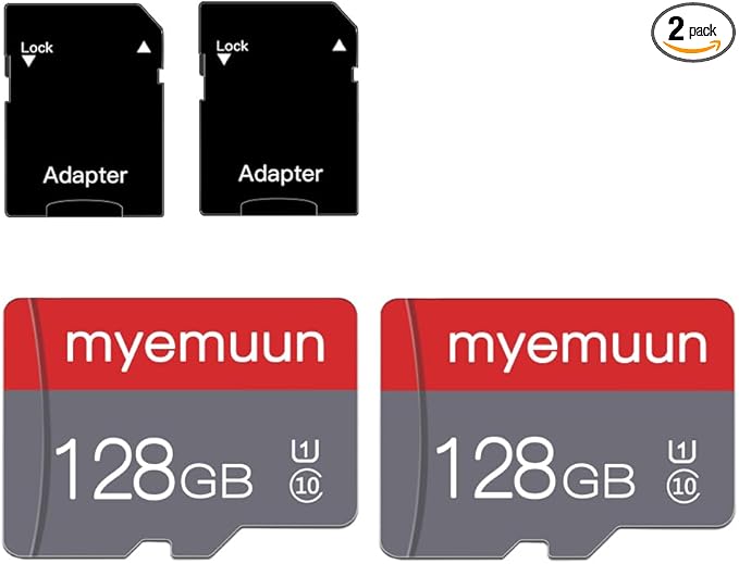 2 Pack 128 GB Micro Memory Card by Unknown