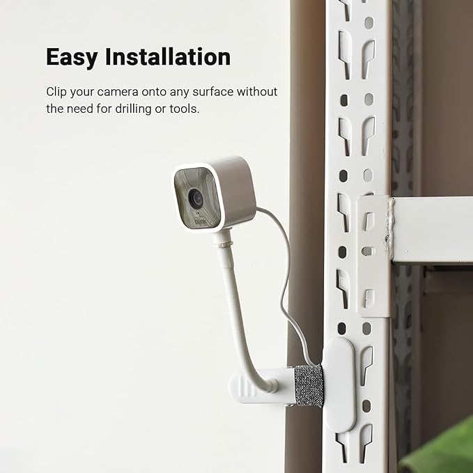 Holicfun Clip Mount for Ring, Google Nest, and Arlo Indoor Outdoor Cameras - Image 2