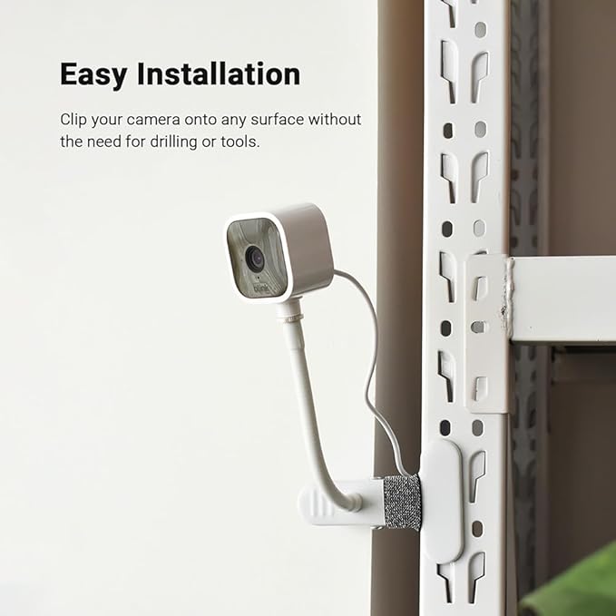 Holicfun Clip Mount for Ring, Google Nest, and Arlo Indoor Outdoor Cameras - Image 2