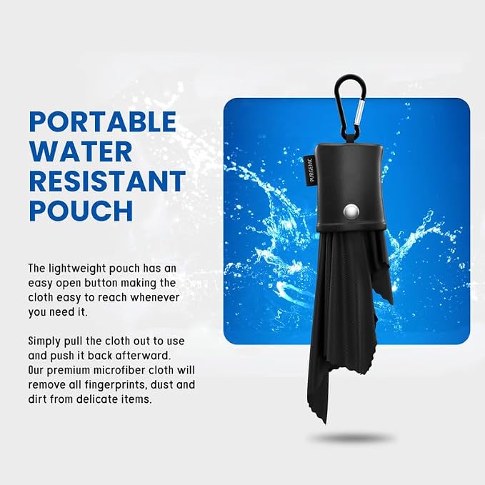 Microfiber Cloth & Glasses Wipes Lens & Glasses Cleaning Cloth - Image 6