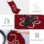 Smiry Dog Door Mat for Muddy Paws, Absorbent Non Slip Dirt Trapper - Image 6