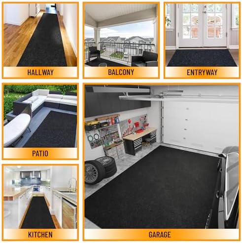 Ottomanso 7x12 Large Waterproof Floor Mat, Non-Slip Indoor Outdoor Door Mat - Image 4