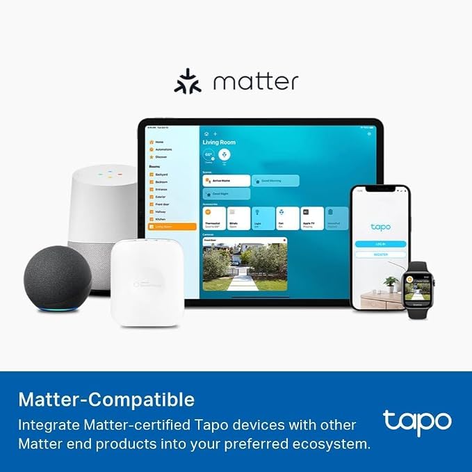 TP-Link Tapo Smart Light Bulbs, 1100 Lumens High Brightness, Matter-Certified - Image 3