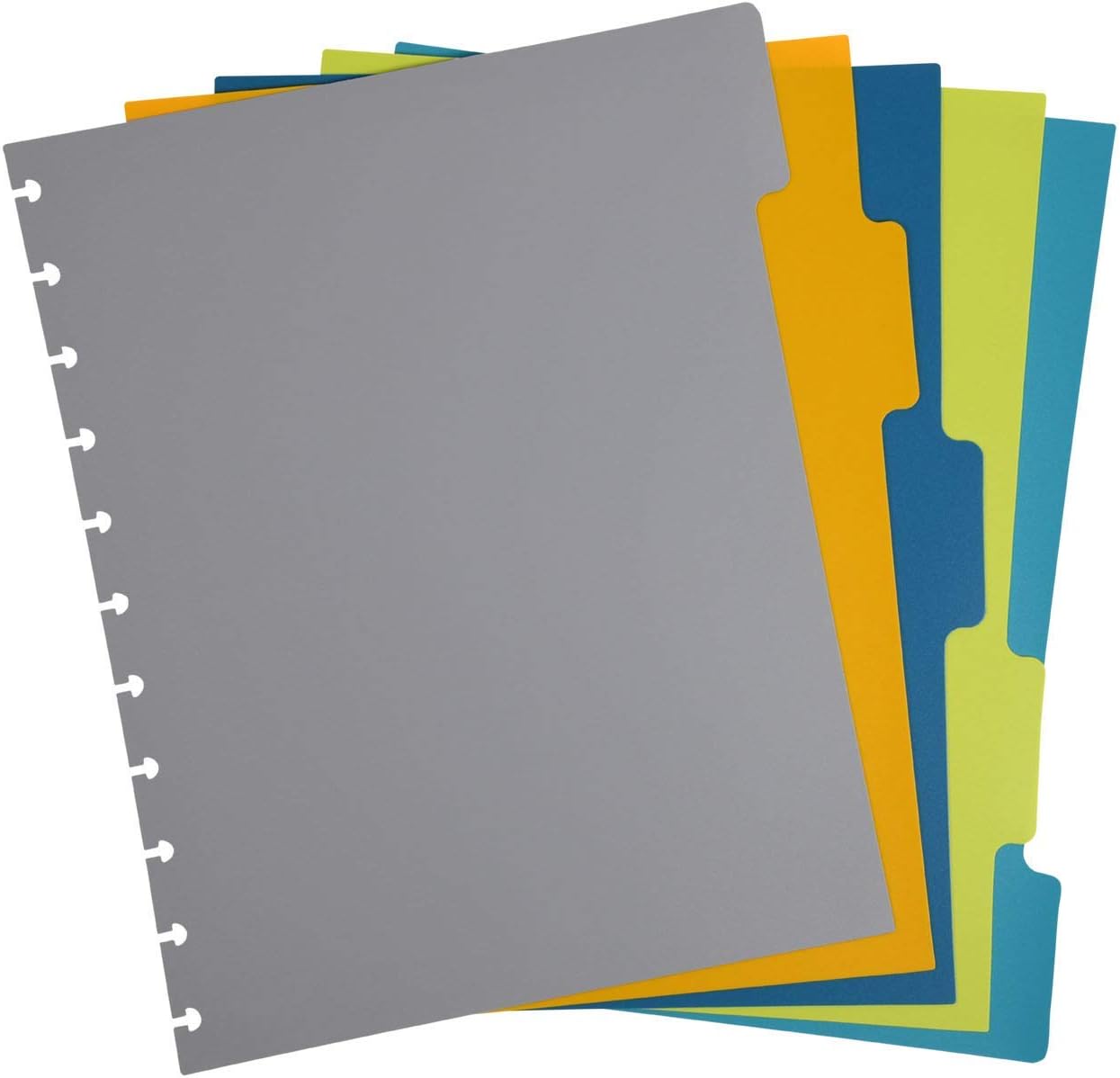 Talia Discbound Notebooks, Planner, Customizable, (Salmon, Letter (8.5in x 11in))