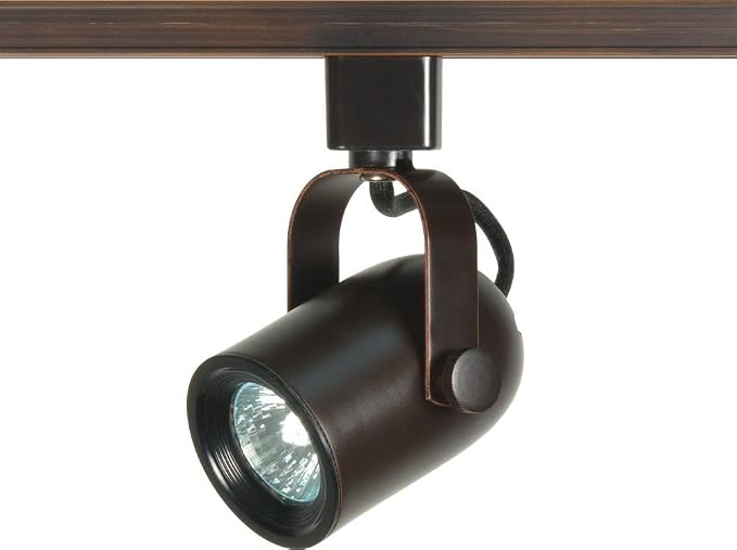 NUVO Mr16 Roundback TH351 Transitional One Light Track Heads Collection Dark by Nuvo