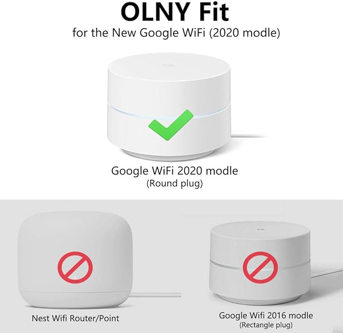 Outlet Wall Mount for Google WiFi AC1200, Cable Management & Space Saving - Image 4