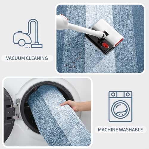 Kitinjoy Indoor Outdoor Door Mat, 50x30 Non-Slip Dirt Trapper Doormats - Image 5