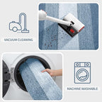 Kitinjoy Indoor Outdoor Door Mat, 50x30 Non-Slip Dirt Trapper Doormats - Image 5