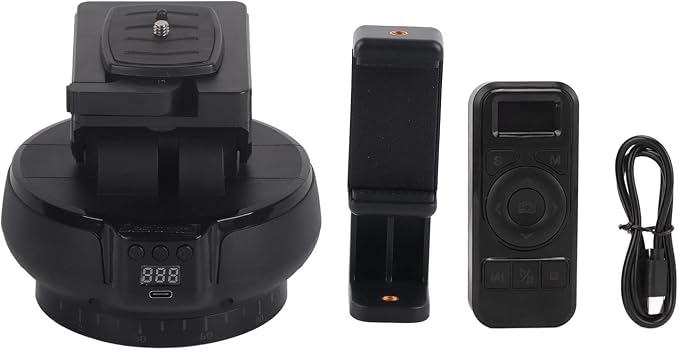 Motorized Pan Tilt Head, 100m Control, 360 Degree Rotation, Tilt ±35 Degree - Image 7