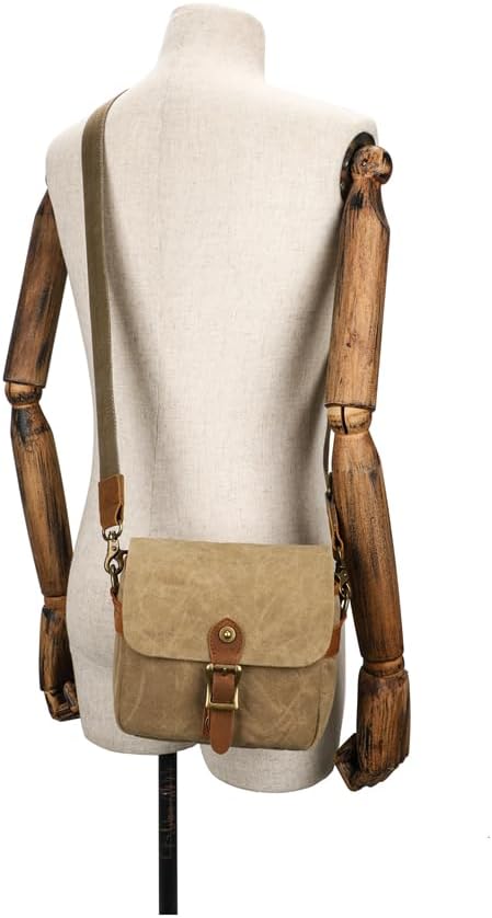 Vintage Canvas DSLR/SLR Camera Bag - Image 7