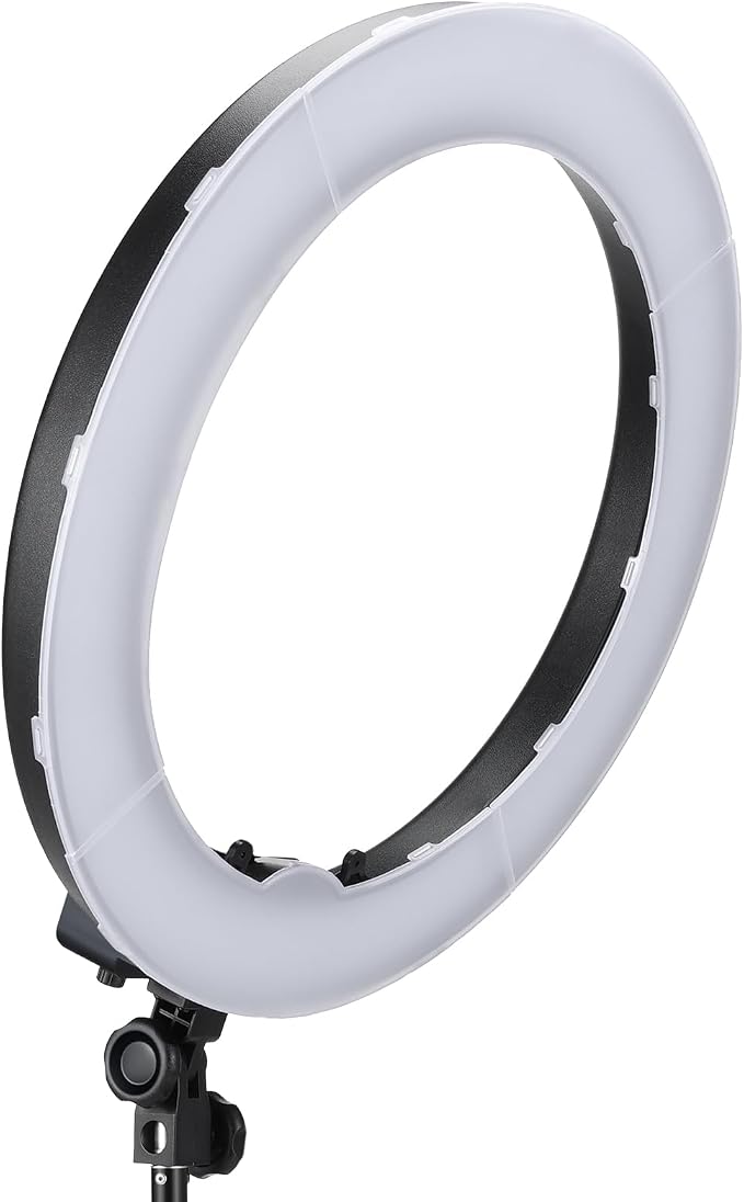 NEEWER 55W 18"/45cm Ring Light Kit, 5600K Dimmable LED Ringlight Tripod Stand - Image 3