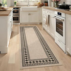 GarveeHome Jute Runner Rug 2x6 Washable Easy Jute Rug Non-Slip, Modern Bordered - Image 3