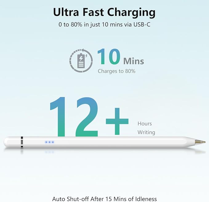 Stylus Pen for Apple iPad 2018–2026, Magnetic Charging iPad Pencil 2nd - Image 4
