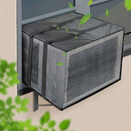 Demao Mesh Air Conditioner Cover, Bugs Rain Dirt Resistant Sturdy AC Covers by Demao