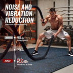 SUPERJARE 0.79'' Extra-Thick 18 Pcs 72 Sq Ft Exercise Equipment Mats - Image 4