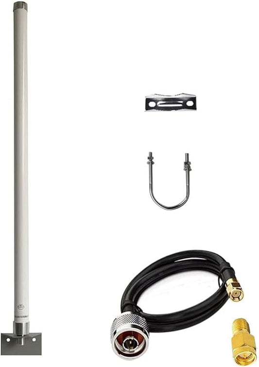 External Long Range Omni-Directional 2.4G/5.8G 12dBi Antennas by SignalPlusAntennaFactory