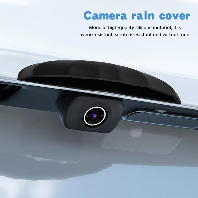 2Pcs Rear View Backup Camera Cover, Universal Car reversing Camera Rain Cover - Image 4