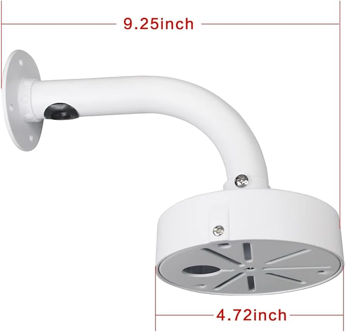 Security Camera Mount Bracket, Dome Camera Mount Universal Camera Wall Mounting - Image 2