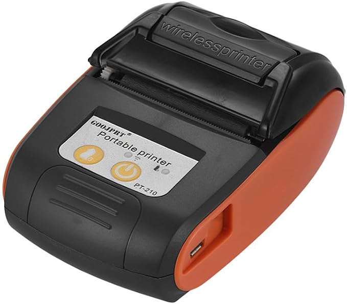 Thermal Receipt Printer, PT-210 58mm Portable Thermal Printer Handheld Ticket - Image 7