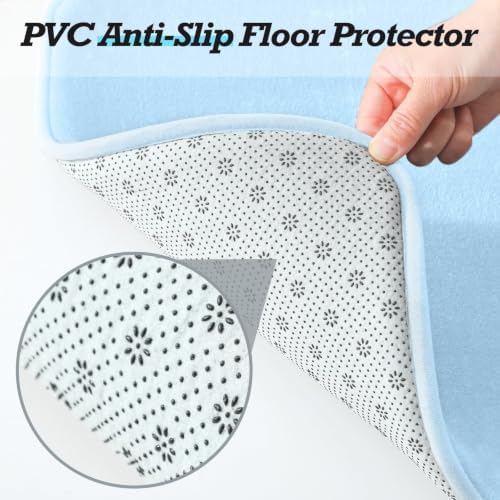 HUXMEYSON Bathroom Rugs Sets 3 Piece, Non-Slip & Quick Dry Bath Mat Set - Image 3