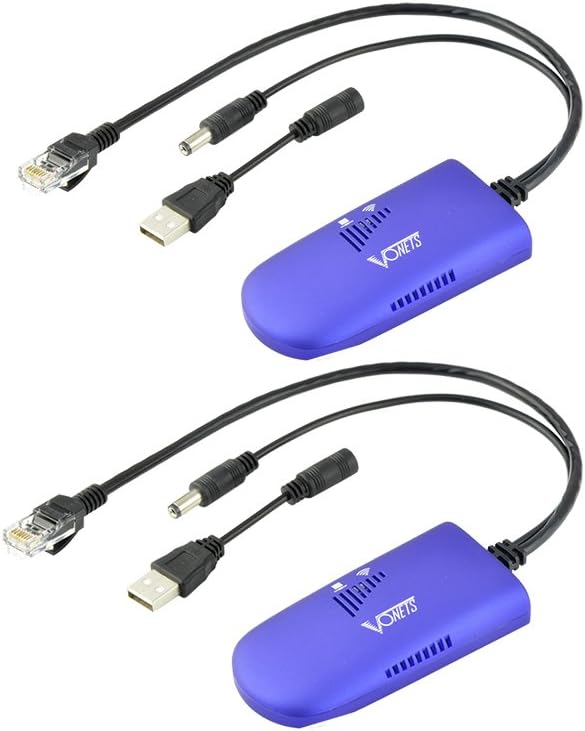 VONETS Industrial Mini 2.4GHz WiFi Bridge/Repeater/Hotspot Extender/WiFi to by VONETS