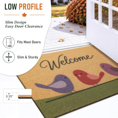 OLANLY Front Door Mat 47x32, Low Profile Doormat - Image 4