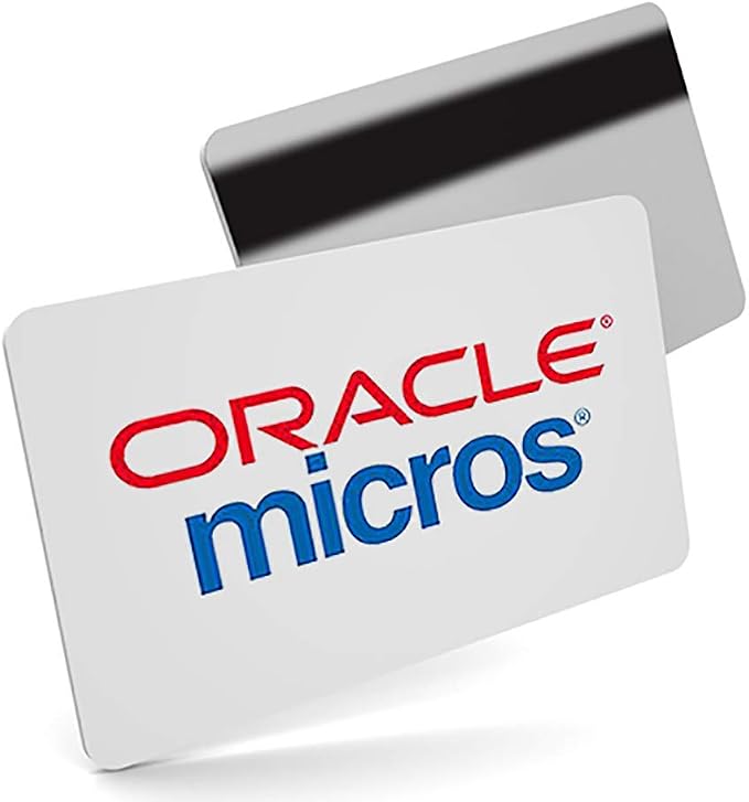 100 Micros Server Swipe Cards + 5 Card Reader Cleaning Cards by POSDepot