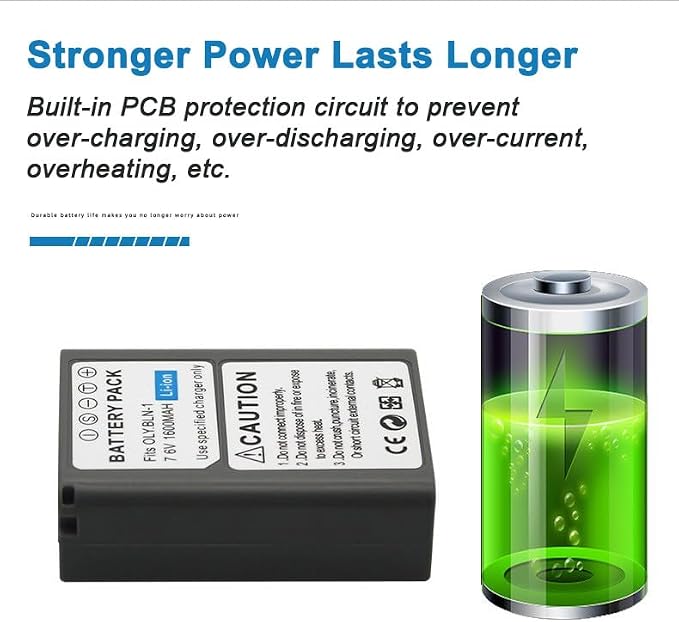 BLN-1 Camera Battery Multifunctional Charger Set Compatible - Image 6