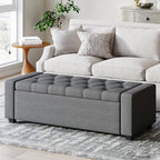 Storage Ottoman Bench, Large Entryway Ottoman by Atrtivoent