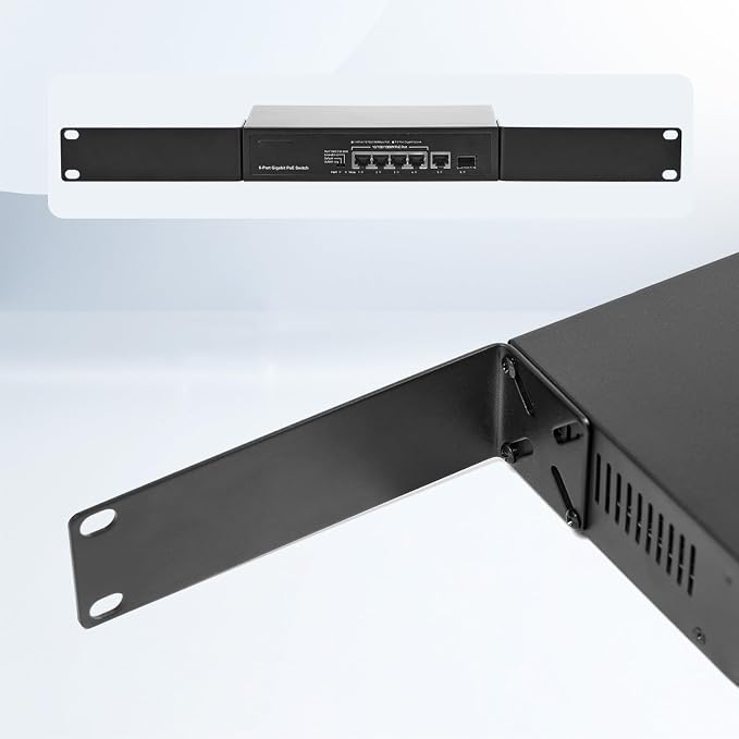 Rack Mount Kit for 7.9 inch Switches, Adjustable Rack Ears for Netgear - Image 6