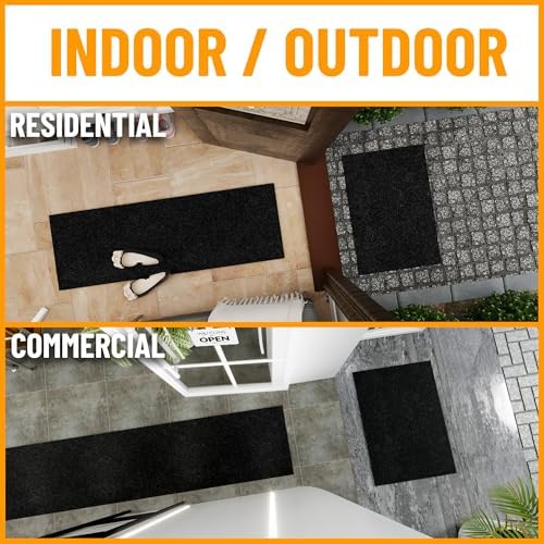 Ottomanso 7x12 Large Waterproof Floor Mat, Non-Slip Indoor Outdoor Door Mat - Image 2