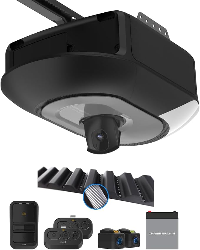 Chamberlain 1 HP Belt Drive Smart Garage Door Opener by Chamberlain%7CmyQ