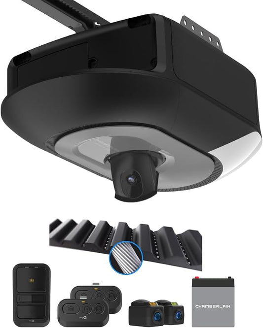 Chamberlain 1 HP Belt Drive Smart Garage Door Opener by Chamberlain%7CmyQ