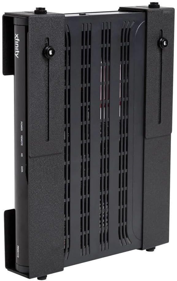 HIDEit Uni-MW Xbox 360 Wall Mount & Xbox One Wall Mount – Black Heavy Duty by HIDEitMounts