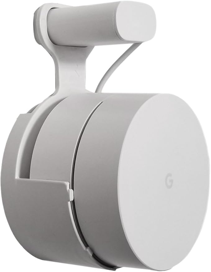 Google WiFi Outlet Holder Mount Stand: No Messy Screws! by MountGenie