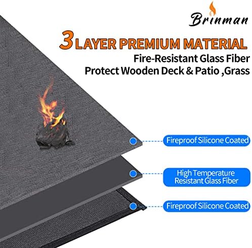 Under Grill Mats for Outdoor Grill - Image 2