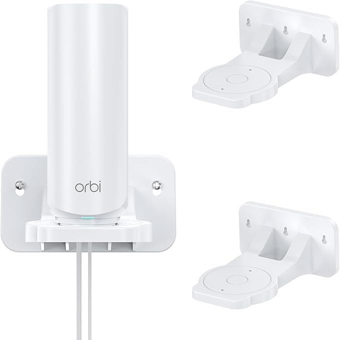 XLTTYWL Orbi WiFi 7 Wall Mount Kit, Orbit 7 Mount Bracket Optimize Space by XLTTYWL