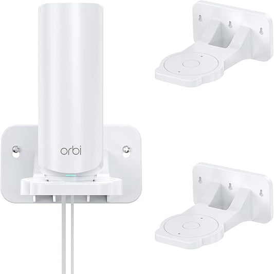 XLTTYWL Orbi WiFi 7 Wall Mount Kit, Orbit 7 Mount Bracket Optimize Space by XLTTYWL
