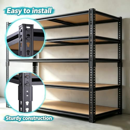 5-Tier Garage Storage Shelving - Image 5