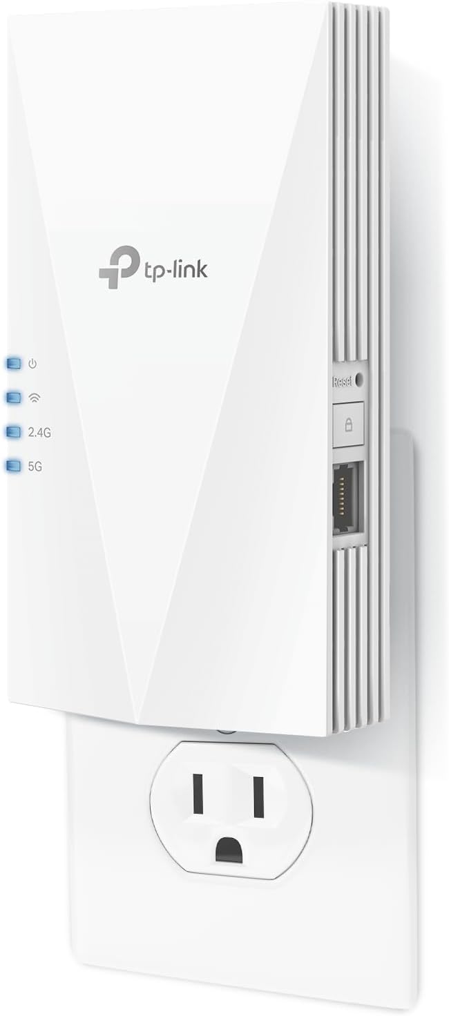 TP-Link AX1500 WiFi Extender Internet Booster, WiFi 6 Range Extender Covers up by TP-Link