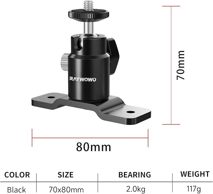 T Shape Adjustable Metal Camera Wall Mount, Speaker Wall Mount, - Image 4