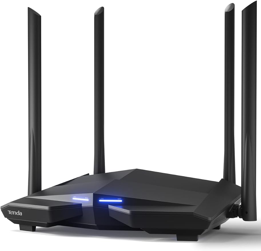 Tenda AC1200 WiFi Router, Dual Band Gigabit Wireless Internet Router by Tenda