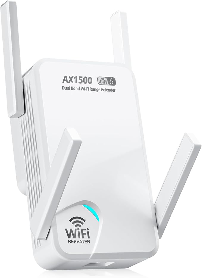 AX1500 WiFi 6-2026 WiFi Extender Signal Booster by WERCHTAY