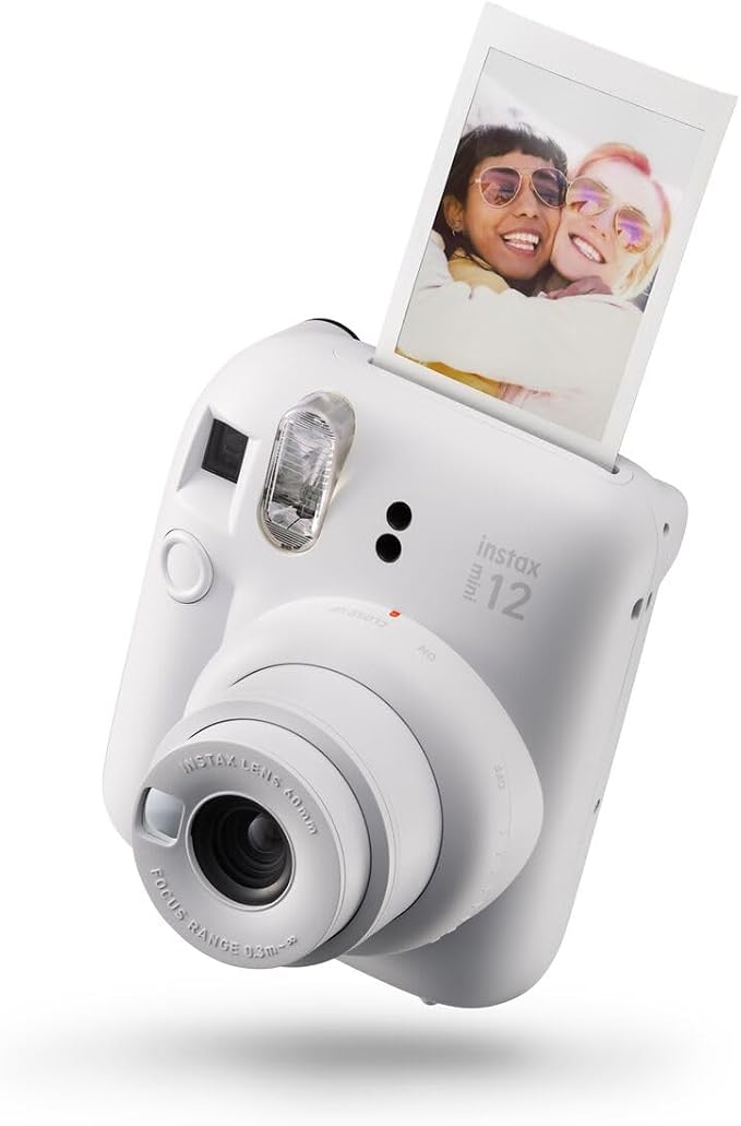 instax mini 12 Camera, Clay White by instax