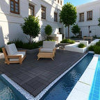 Interlocking Deck Tiles, Waterproof Deck Tiles Interlocking Outdoor All Weather - Image 5