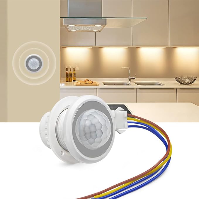 Mini Motion Sensor Light Switch 110-220V PIR Sensor Smart Detection Time Delay - Image 5